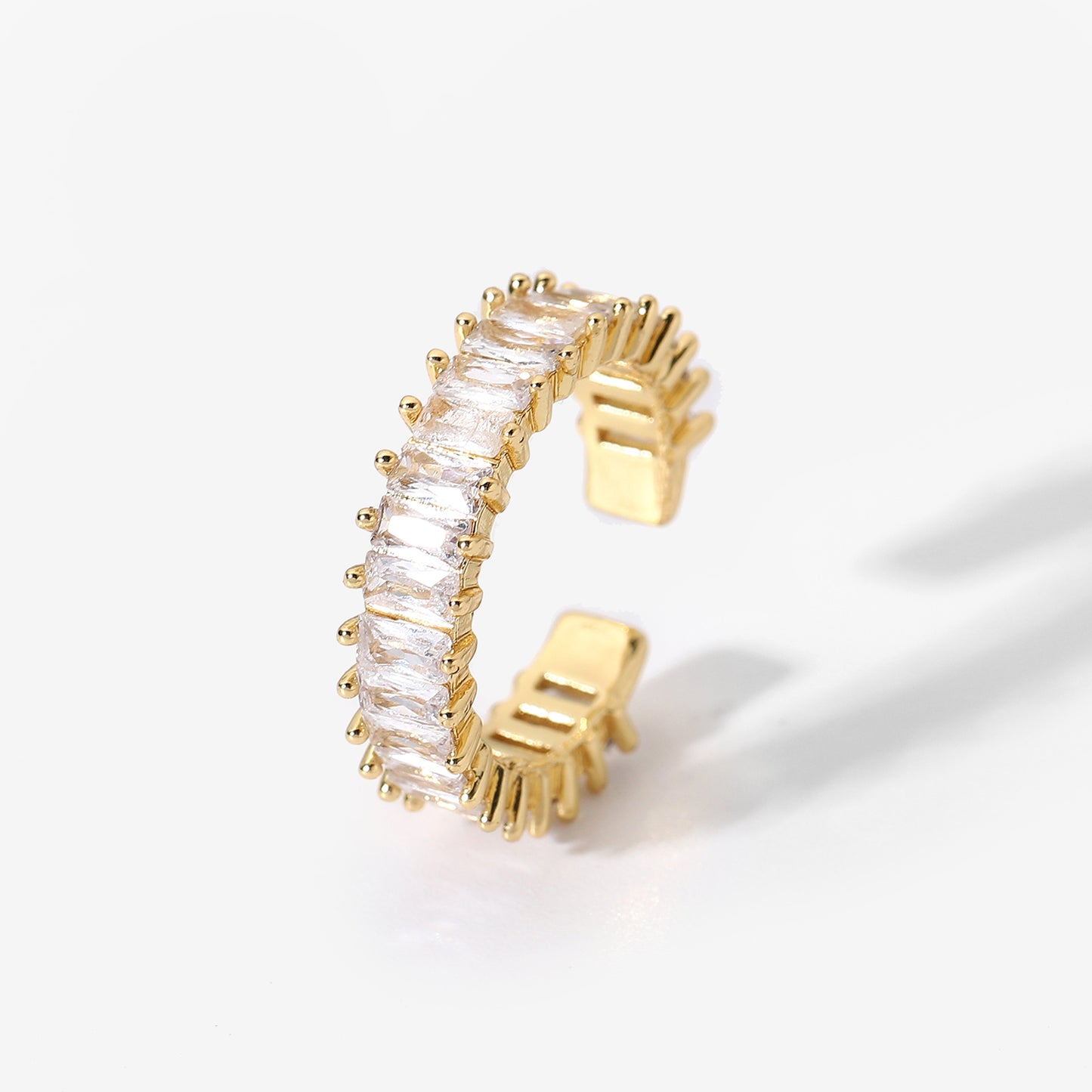 Adjustable Bezel Bling Ring