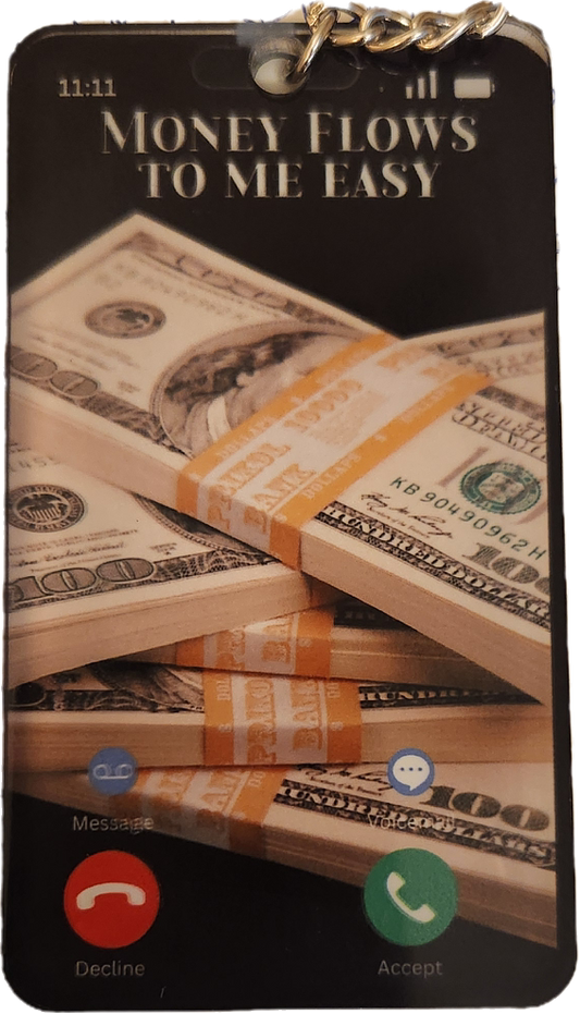 Money Manifestation Keychain