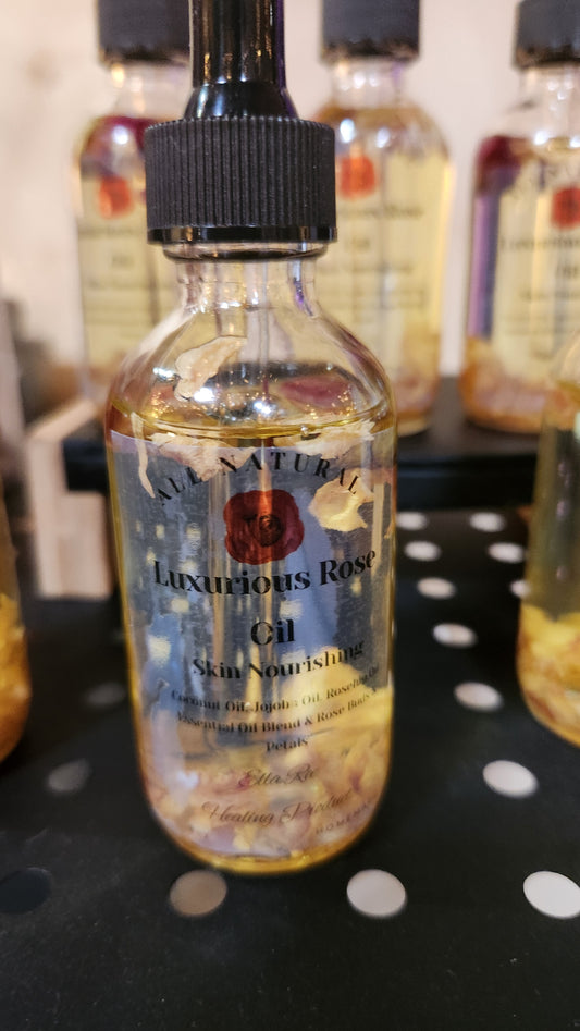 Ella Ree's Nourishing  Infused Rose Oil
