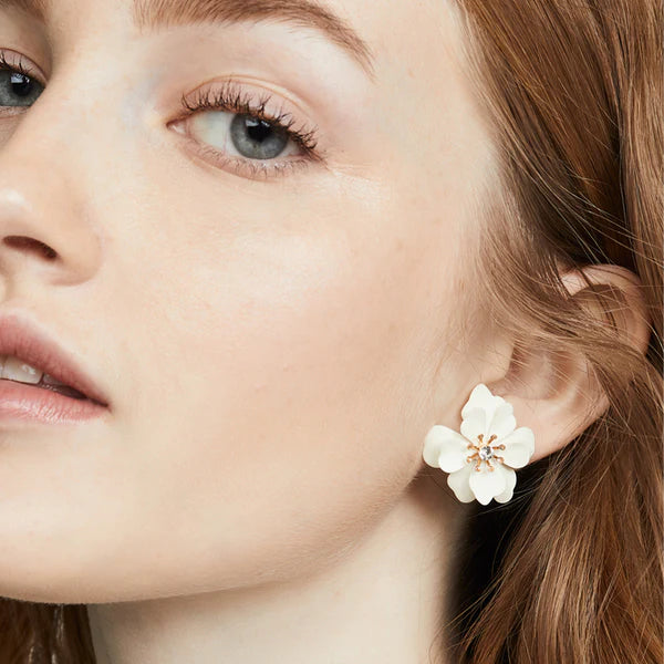 Whimsical Floral Bloom Earrings